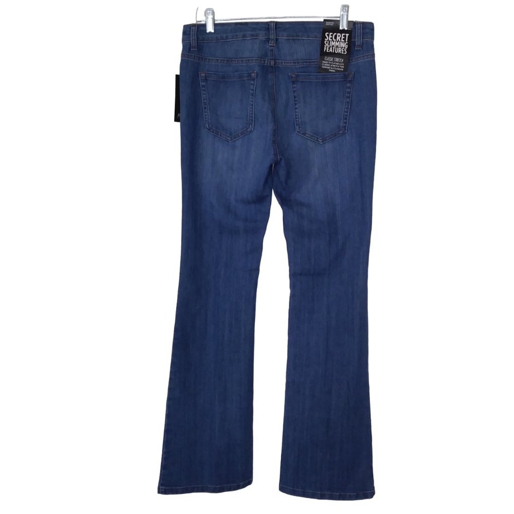 Jones New York Bleeker Bootcut Women's Jean Pants– Size 8 - Picture 2 of 11